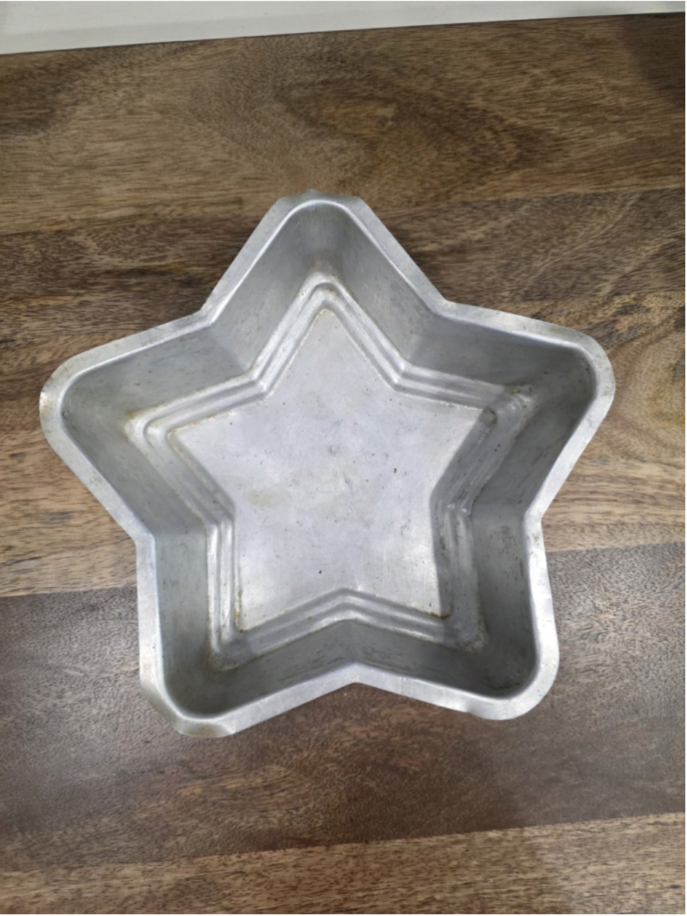 Vintage Star Cake Pan Aluminum Montgomery Ward Standard Quality Baking Mold